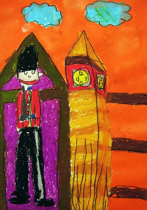 Artary Children Art Painting Nutcracker @ The Big Ben in London Week 4 Year 2012