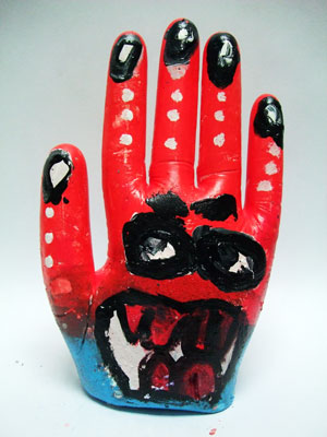 Artary Children Art Painting Plaster Hand II Week 42 Year 2012