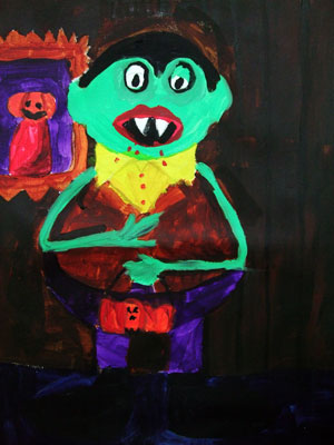 Artary Children Art Painting Laurie Hardin II Week 43 Year 2012