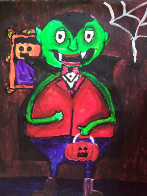 Artary Children Art Painting Laurie Hardin II Week 43 Year 2012